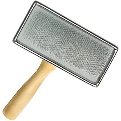 Brosse de toilettage pour animaux - Brosse en bois Petface - Publicité Brosse de toilettage pour animaux - Brosse en bois Petface - Publicité