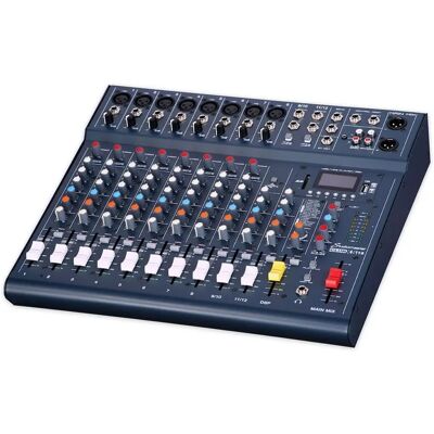 Studiomaster Studiomaster XS12+ Mezclador - 12 Canales, Bluetooth, USB/SD Studiomaster Studiomaster XS12+ Mezclador - 12 Canales, Bluetooth, USB/SD