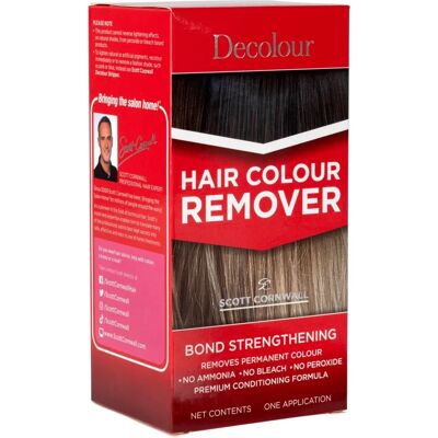 Scott Cornwall Decolour Remover - Removes Unwanted Permanent Hair Colour - Bleach Free Scott Cornwall Decolour Remover - Removes Unwanted Permanent Hair Colour - Bleach Free