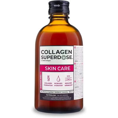Gold Collagen Kollagen Superdose Hautpflege - Pfirsichgeschmack - 300ml Gold Collagen Kollagen Superdose Hautpflege - Pfirsichgeschmack - 300ml