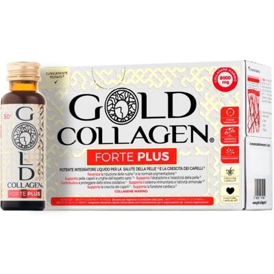 MINERVA RESEARCH LABS Gold Collagen Forte Plus - Supporto per Pelle & Capelli MINERVA RESEARCH LABS Gold Collagen Forte Plus - Supporto per Pelle & Capelli