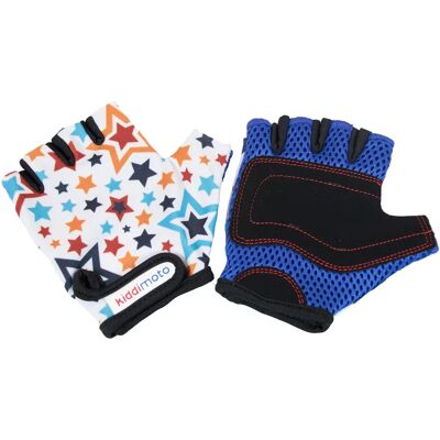 Gants de cyclisme pour enfants KIDDIMOTO - Bleu - 2-4 Ans - Publicité Gants de cyclisme pour enfants KIDDIMOTO - Bleu - 2-4 Ans - Publicité