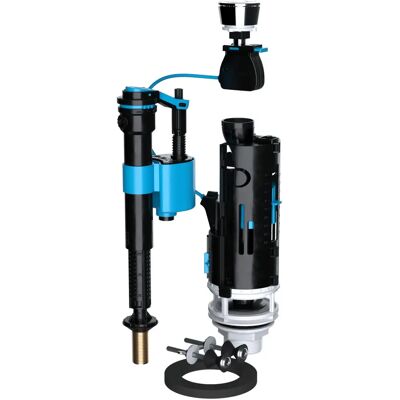 Viva Brand Dual Entry Toilet Cistern Pack - Adjustable Flush & Fill Valve Viva Brand Dual Entry Toilet Cistern Pack - Adjustable Flush & Fill Valve
