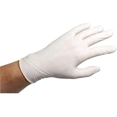 Unicare Lateks Hanske - Medium - Pakke med 100 Unicare Lateks Hanske - Medium - Pakke med 100