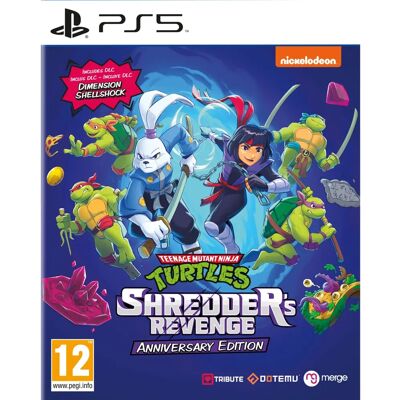 Teenage Mutant Ninja Turtles: La Vengeance de Shredder - Édition Anniversaire (PS5) - Publicité Teenage Mutant Ninja Turtles: La Vengeance de Shredder - Édition Anniversaire (PS5) - Publicité
