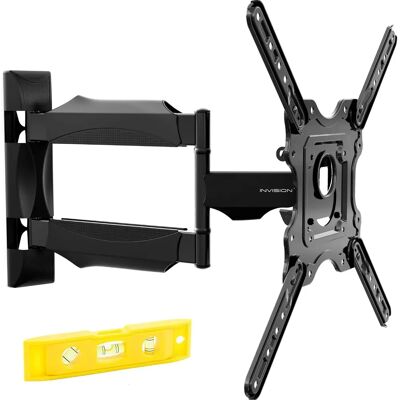 Invision Ultra Cienki UchwyT na Telewizor z Funkcją Pochyłu i Obrotu - 24-55 Cali LED LCD Plasma i Ekrany Zakrzywione Invision Ultra Cienki UchwyT na Telewizor z Funkcją Pochyłu i Obrotu - 24-55 Cali LED LCD Plasma i Ekrany Zakrzywione