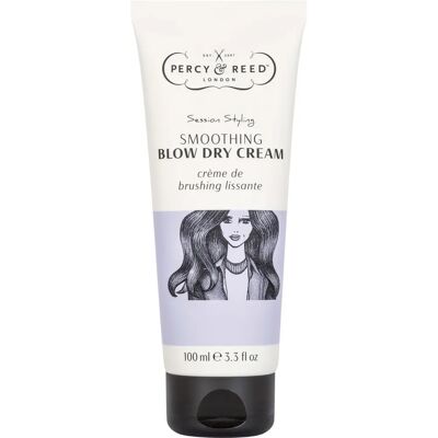 Percy & Reed Brand Model Smoothing Blow Dry Cream - Hair Styling Product Percy & Reed Brand Model Smoothing Blow Dry Cream - Hair Styling Product