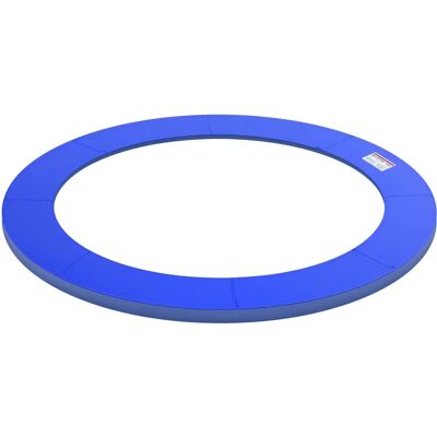 HOMCOM Trampoline 8ft Bright Blue Safety Pad HOMCOM Trampoline 8ft Bright Blue Safety Pad
