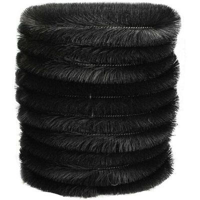 Selections - Leaf & Moss Guard - Black - 4m - Gutter Brush Selections - Leaf & Moss Guard - Black - 4m - Gutter Brush