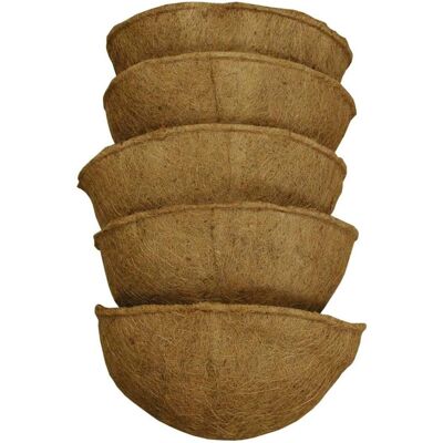 Unbranded - Coco Wall Basket - 40cm - Pack5 - Planter Liners Unbranded - Coco Wall Basket - 40cm - Pack5 - Planter Liners