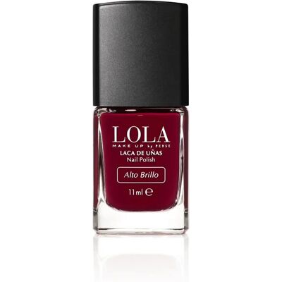 Lola Nail Polish Bistre Red Night - Vegan, 11ml, 10 Free Formula - Nail Polish Lola Nail Polish Bistre Red Night - Vegan, 11ml, 10 Free Formula - Nail Polish