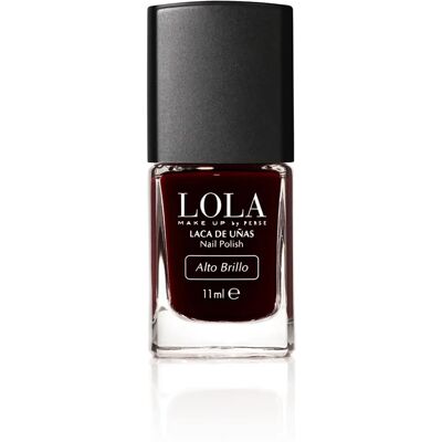 Lola Nail Polish Pebbles 012 - Dark Cherry - French Bistre - One Size - Nail Polish Lola Nail Polish Pebbles 012 - Dark Cherry - French Bistre - One Size - Nail Polish