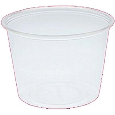 Vegware Pot de Portion Froide 4oz Transparent - Pot - Publicité Vegware Pot de Portion Froide 4oz Transparent - Pot - Publicité