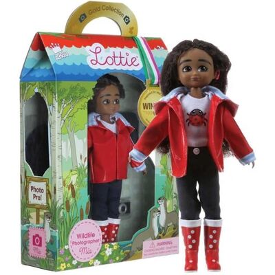 Lottie Dolls Mia Wildtier-Fotografin - Vielfalt Puppe Lottie Dolls Mia Wildtier-Fotografin - Vielfalt Puppe