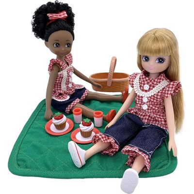 Lottie Marque Modèle - Jouets de poupées Pique-nique au Parc pour Filles et Garçons - Publicité Lottie Marque Modèle - Jouets de poupées Pique-nique au Parc pour Filles et Garçons - Publicité