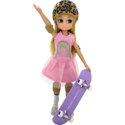 Lottie Dolls Skate Park Rose - Poupée - Publicité Lottie Dolls Skate Park Rose - Poupée - Publicité