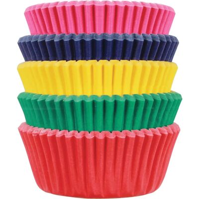 PME Mini Cupcake Cases - cores sortidos - 4,5 x 4,5 x 2 cm - 100 unid - Cupcake Cases PME Mini Cupcake Cases - cores sortidos - 4,5 x 4,5 x 2 cm - 100 unid - Cupcake Cases