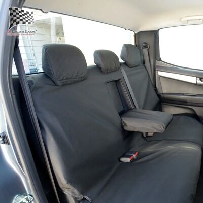 Uk Custom Covers - Isuzu D Max Rear - Seat Covers Uk Custom Covers - Isuzu D Max Rear - Seat Covers