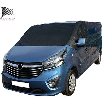 Uk Custom Covers - Nissan NV300 - Black - Screen Cover Uk Custom Covers - Nissan NV300 - Black - Screen Cover