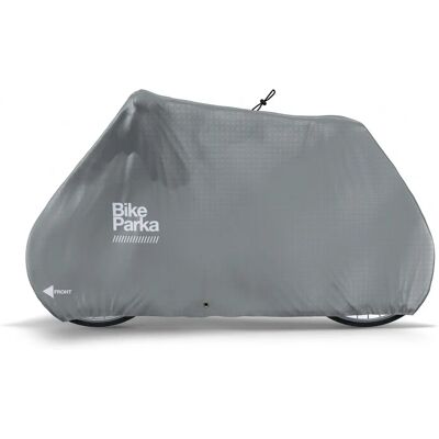 Housse de vélo BikeParka Stash - Gris - Publicité Housse de vélo BikeParka Stash - Gris - Publicité