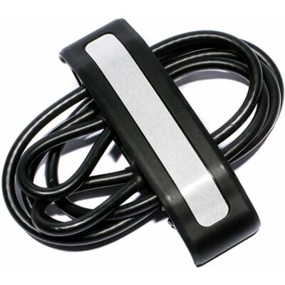 Hiplok DC Zwart Fiets Slot met Kabel - Draagbaar, Silver Gekeurd Hiplok DC Zwart Fiets Slot met Kabel - Draagbaar, Silver Gekeurd