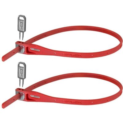 Hiplok Z LOK Red Security Tie - 40cm Zip Lock Hiplok Z LOK Red Security Tie - 40cm Zip Lock