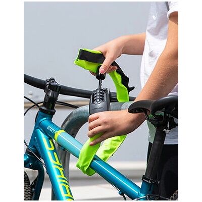 Hiplok Spin Tragbares Fahrradketten-Schloss - Neon Gelb Hiplok Spin Tragbares Fahrradketten-Schloss - Neon Gelb