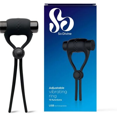 So Divine Men Adjustable Vibrating Ring So Divine Men Adjustable Vibrating Ring