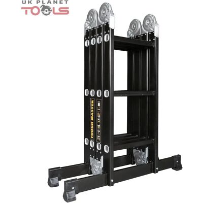 Tough Master Multi-Purpose Ladder 4 X 3 with Two Safety Platforms Tough Master Multi-Purpose Ladder 4 X 3 with Two Safety Platforms