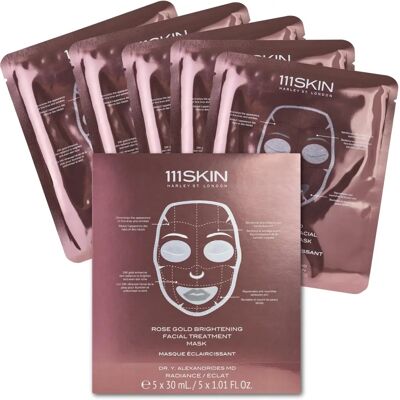 111SKIN Masque Visage Éclat Rose Or - Unisexe - Publicité 111SKIN Masque Visage Éclat Rose Or - Unisexe - Publicité