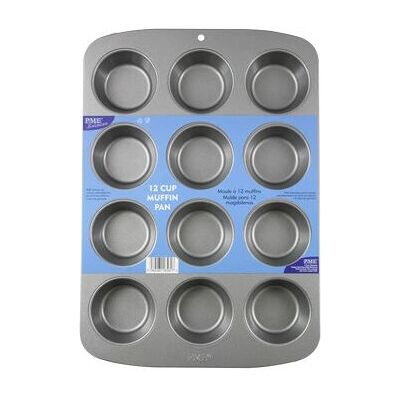 PME Muffin-Form - Carbonstahl, 6 Vertiefungen, Antihaft - Muffin Backform PME Muffin-Form - Carbonstahl, 6 Vertiefungen, Antihaft - Muffin Backform