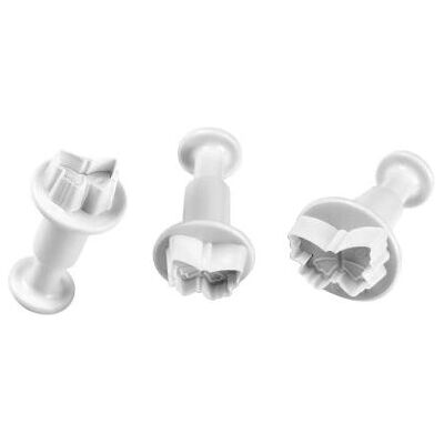 Set de 3 Emporte-pièces Mini Papillon Blanc PME - Décorations de Gâteaux Set de 3 Emporte-pièces Mini Papillon Blanc PME - Décorations de Gâteaux