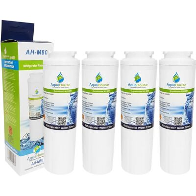 Aquahouse - UKF8001 - 4x Compatible - Filtre à eau - Publicité Aquahouse - UKF8001 - 4x Compatible - Filtre à eau - Publicité