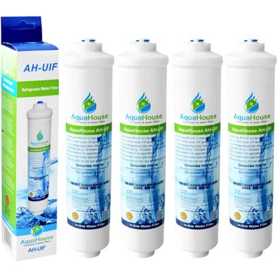 Filtro de água compatível AquaHouse AH-Uif - Pack de 4 Filtro de água compatível AquaHouse AH-Uif - Pack de 4