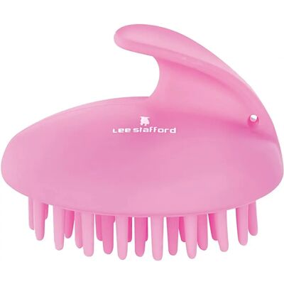 Lee Stafford Grow Strong & Long Shampoo Massage Brush - Pink - Hair Care Tool Lee Stafford Grow Strong & Long Shampoo Massage Brush - Pink - Hair Care Tool