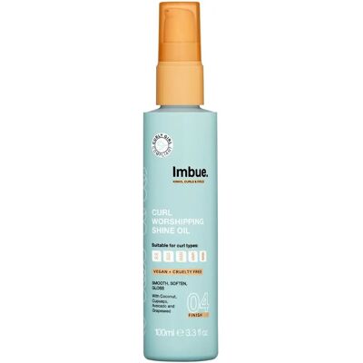 Imbue Huile de Brillance pour Cheveux Bouclés - Huile pour Curls Imbue Huile de Brillance pour Cheveux Bouclés - Huile pour Curls