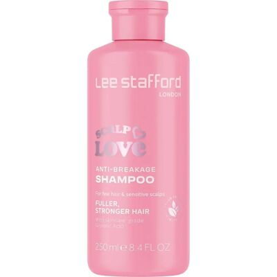 Lee Stafford Scalp Love Anti-Breakage Shampoo - Stärkendes Shampoo für schwaches, ausfallendes Haar - 250ml Lee Stafford Scalp Love Anti-Breakage Shampoo - Stärkendes Shampoo für schwaches, ausfallendes Haar - 250ml