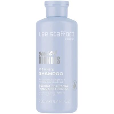 Lee Stafford Bleach Blondes Ice White Shampoo - Blond Toning & Neutralisation Lee Stafford Bleach Blondes Ice White Shampoo - Blond Toning & Neutralisation