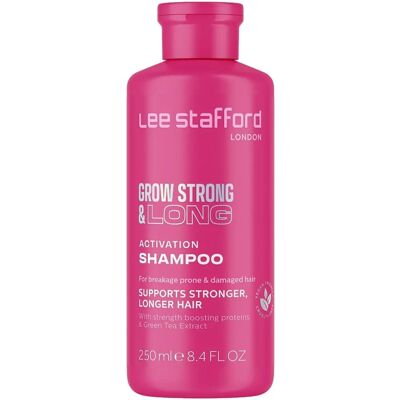 Shampoo Grow Strong & Long de Lee Stafford - Crescimento e Fortalecimento 250ml Shampoo Grow Strong & Long de Lee Stafford - Crescimento e Fortalecimento 250ml
