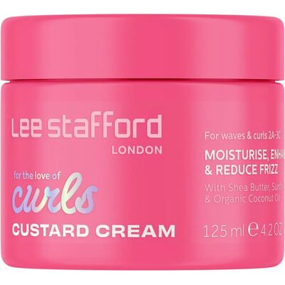 Lee Stafford For The Love Of Curls Custard Cream Cremă pentru styling - Definirea buclelor Lee Stafford For The Love Of Curls Custard Cream Cremă pentru styling - Definirea buclelor