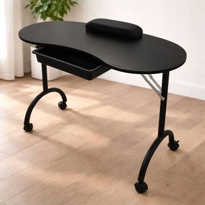 RayGar Portable Foldable Mobile Nail Table - Nail Desk RayGar Portable Foldable Mobile Nail Table - Nail Desk
