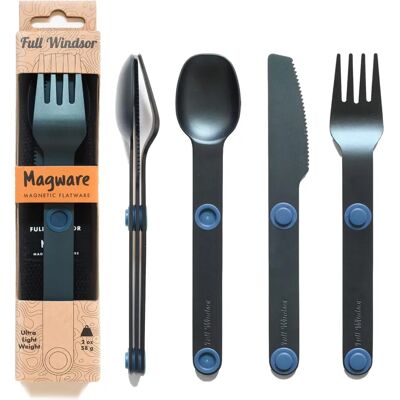 Set Posate Magnetiche Full Windsor - Leggero e Portatile Set Posate Magnetiche Full Windsor - Leggero e Portatile