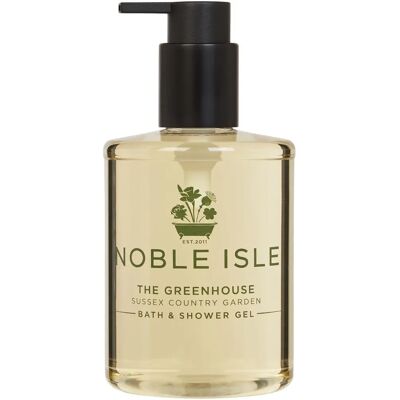 Noble Isle The Greenhouse Bath & Shower Gel - 250ml - Refreshing Botanical Fragrance Noble Isle The Greenhouse Bath & Shower Gel - 250ml - Refreshing Botanical Fragrance
