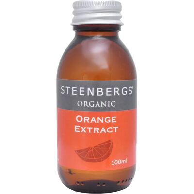 Steenbergs Organic Orange Extract - 100ml Steenbergs Organic Orange Extract - 100ml