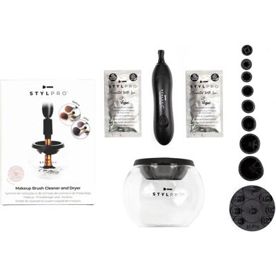StylPro Elektrischer Make-up Pinselreiniger und Trockner - Kompakt, Schnelle & Hygienisch StylPro Elektrischer Make-up Pinselreiniger und Trockner - Kompakt, Schnelle & Hygienisch