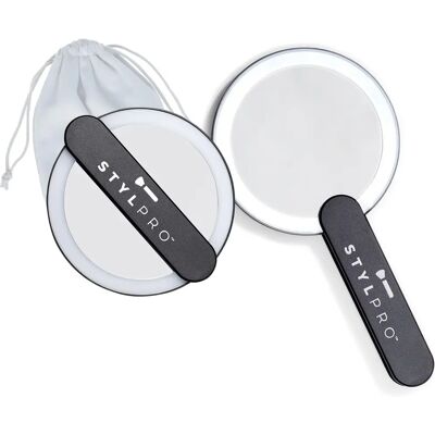 StylPro Twirl Me up Spiegel - Compact LED Licht StylPro Twirl Me up Spiegel - Compact LED Licht