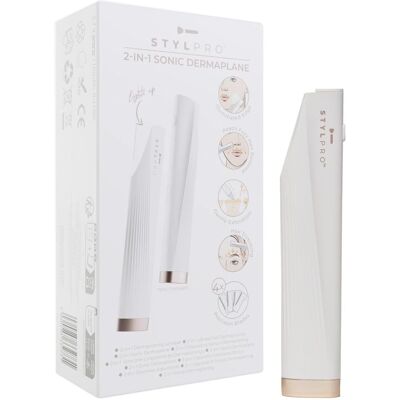 STYLPRO Sonic Dermaplane - 2-in-1 Light Up STYLPRO Sonic Dermaplane - 2-in-1 Light Up
