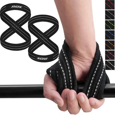 Tirantes de pulso RDX W3 para levantamento pesado Tirantes de pulso RDX W3 para levantamento pesado