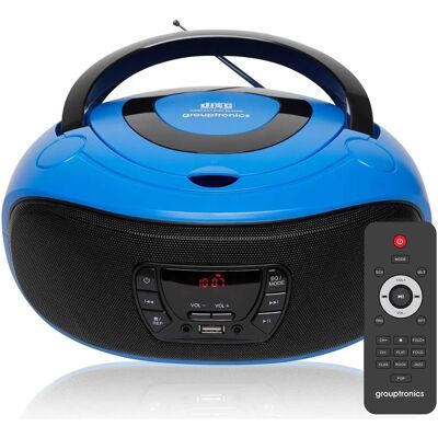 Grouptronics GTCD-501 Portable CD Player with Radio & USB - Audio Device Grouptronics GTCD-501 Portable CD Player with Radio & USB - Audio Device