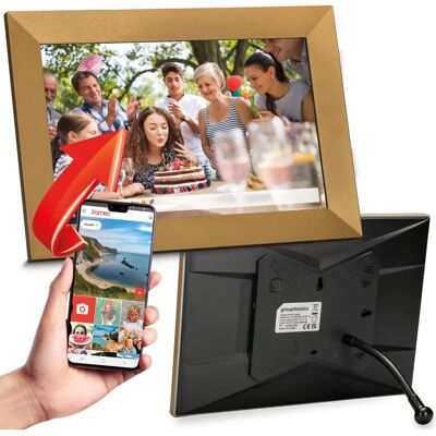 Grouptronics Gallery-10 WiFi Digital Photo Frame - 10 Inch - Digital Photo Frame Grouptronics Gallery-10 WiFi Digital Photo Frame - 10 Inch - Digital Photo Frame